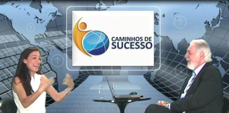 J.Purcino e Cris Carniato no programa Caminhos de Sucesso - 1 Fevereiro 2013